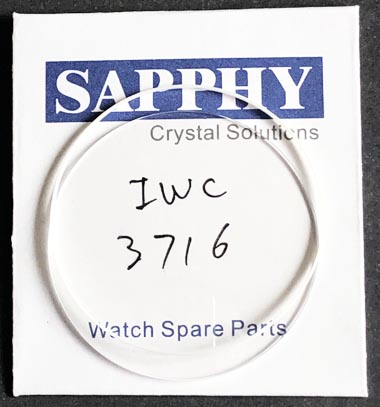 IWC 3716 cristallo di riparazione